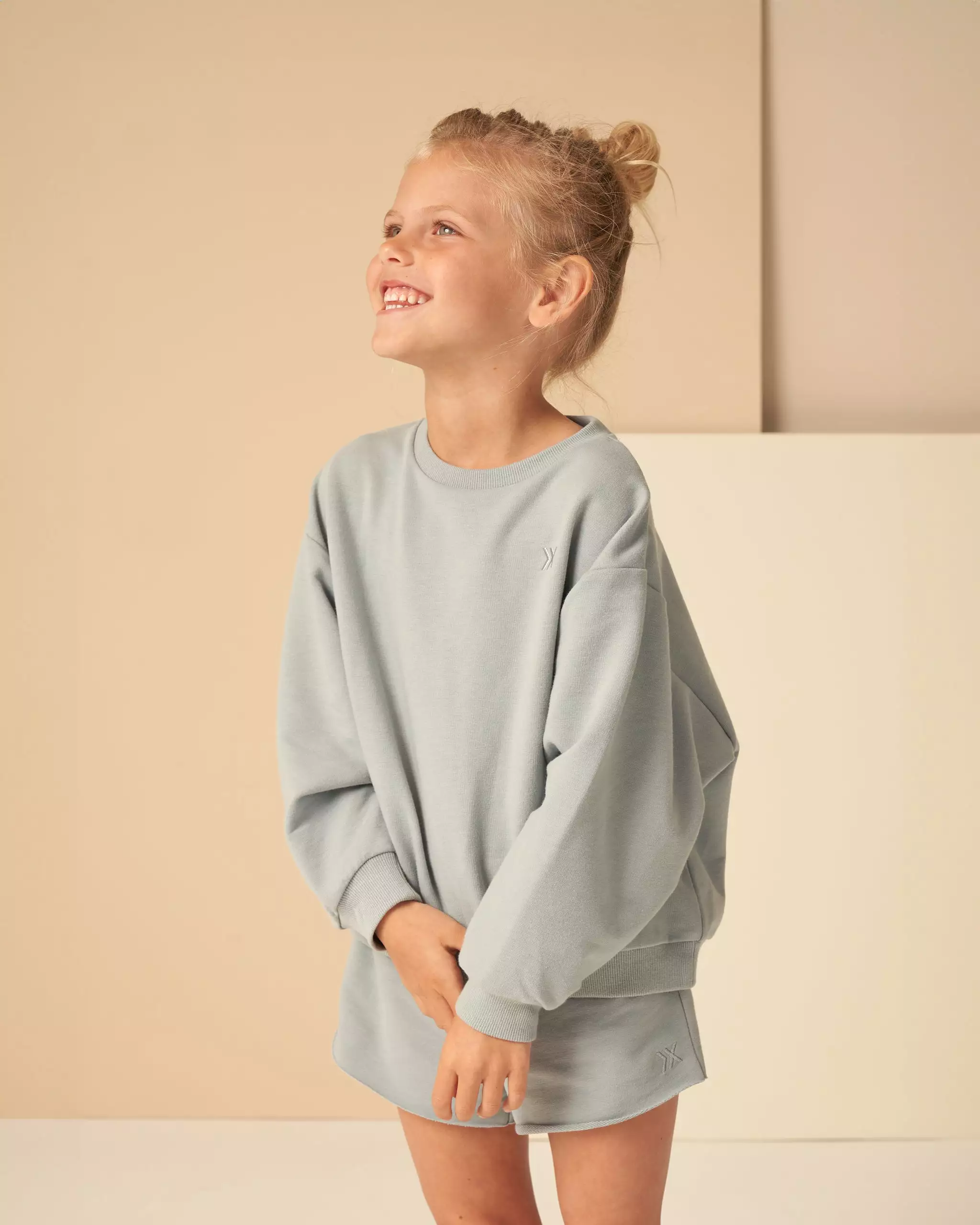 Play by Rylee & Cru Sweat Short - Blue