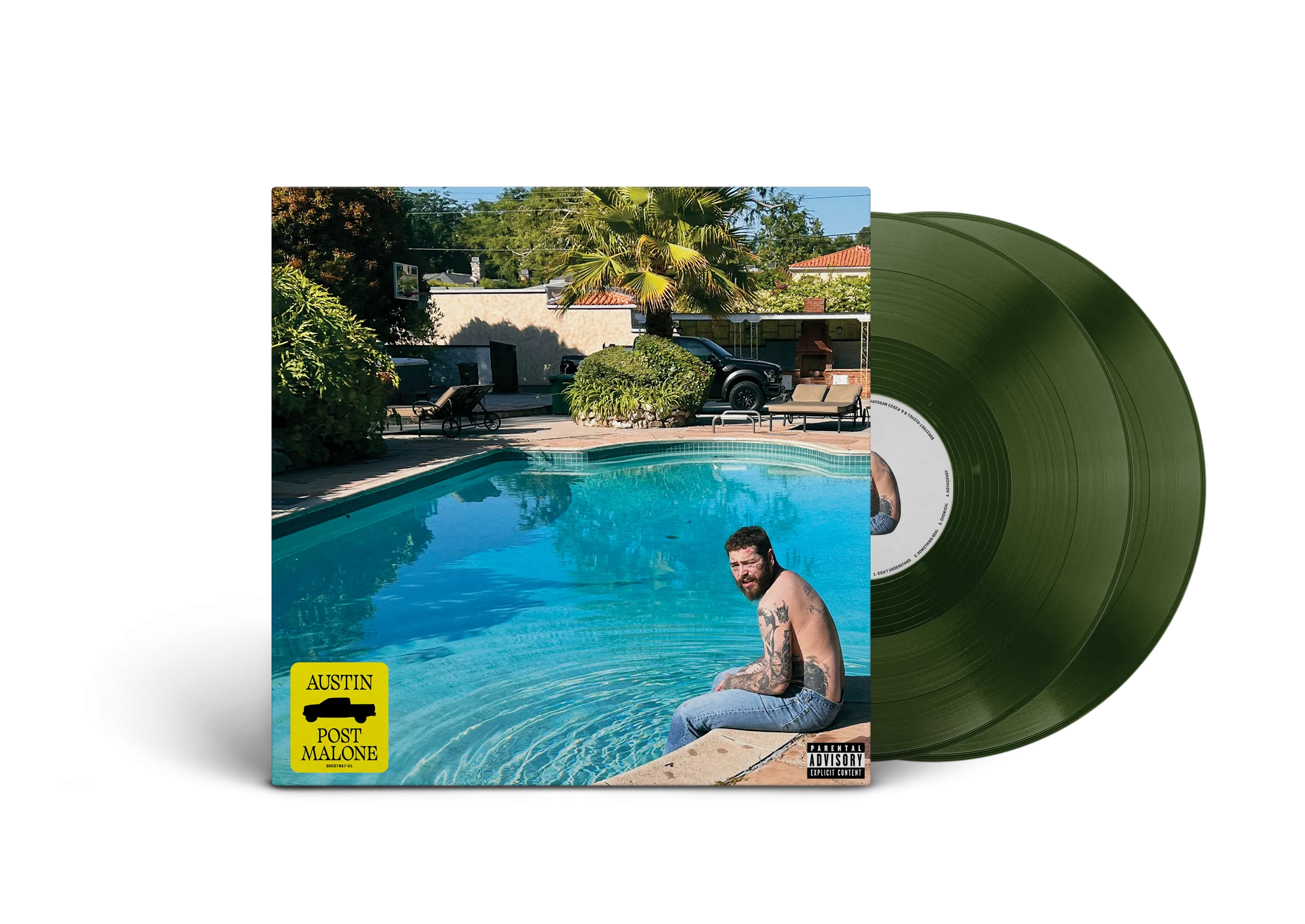 POST MALONE 'AUSTIN' 2LP (Forest Green Vinyl)