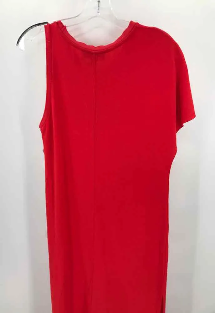 Pre-Owned GSTQ Red Size Small Maxi Short Sleeve Dress