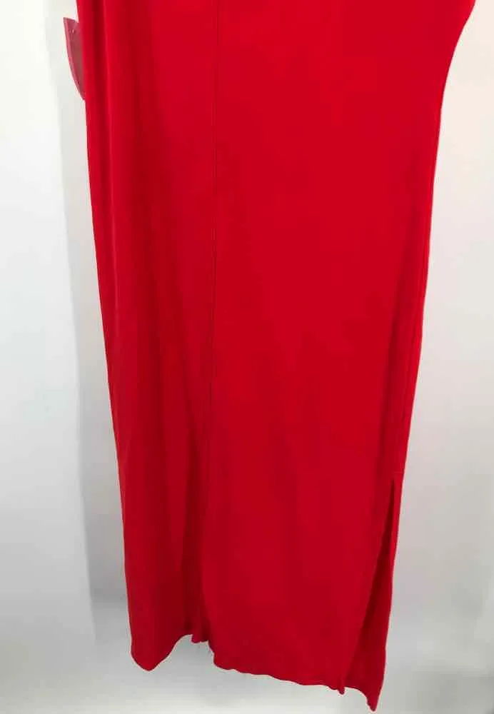 Pre-Owned GSTQ Red Size Small Maxi Short Sleeve Dress