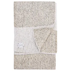 Ragg Wool Scarf - Oatmeal Melange