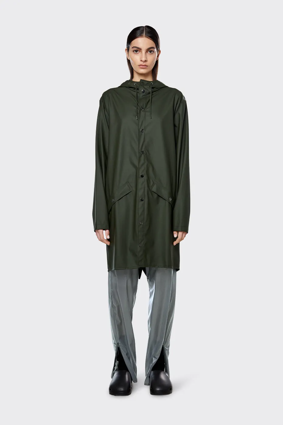  RAINS      Long Jacket - Green 