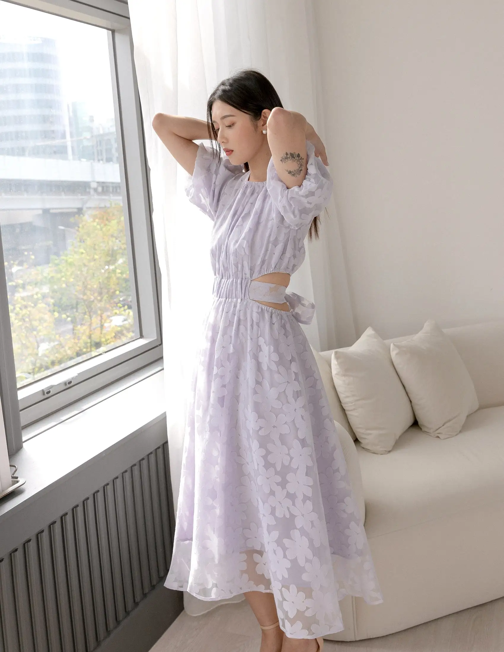 Remy Dress in Lilac