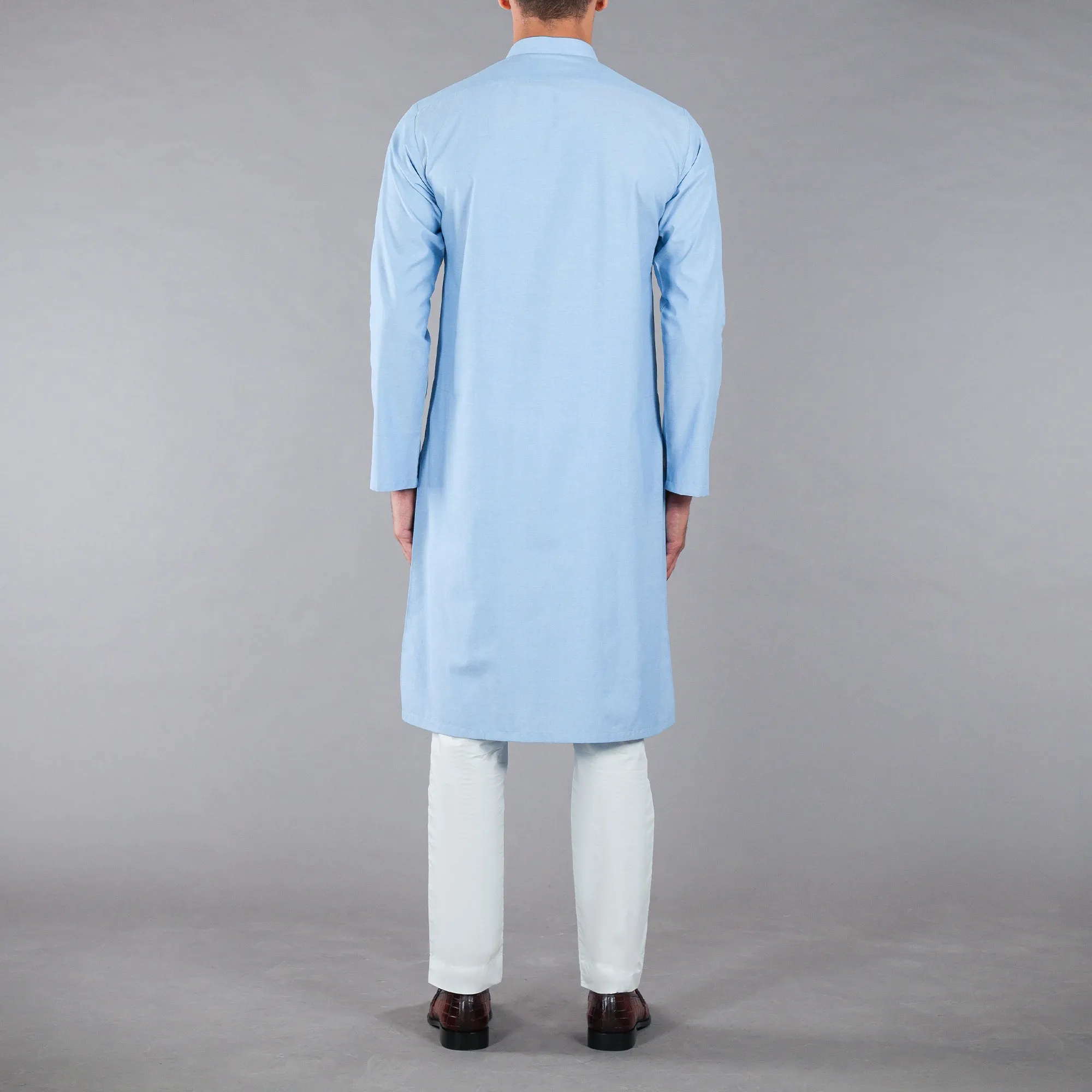 Rich Sky Blue Kurta