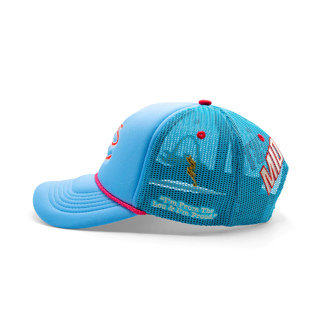 Saint Louis Trucker Hat Sky Blue