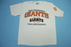 San Francisco Giants 1999 Lee Sport Vintage 90's Big Print T-Shirt