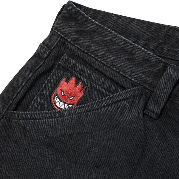 SPITFIRE BIGHEAD FILL DENIM SHORT BLACK