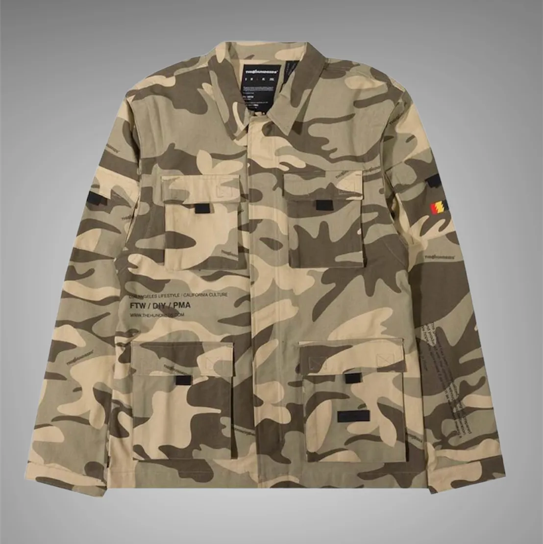 The Hundreds Field Jacket Camo