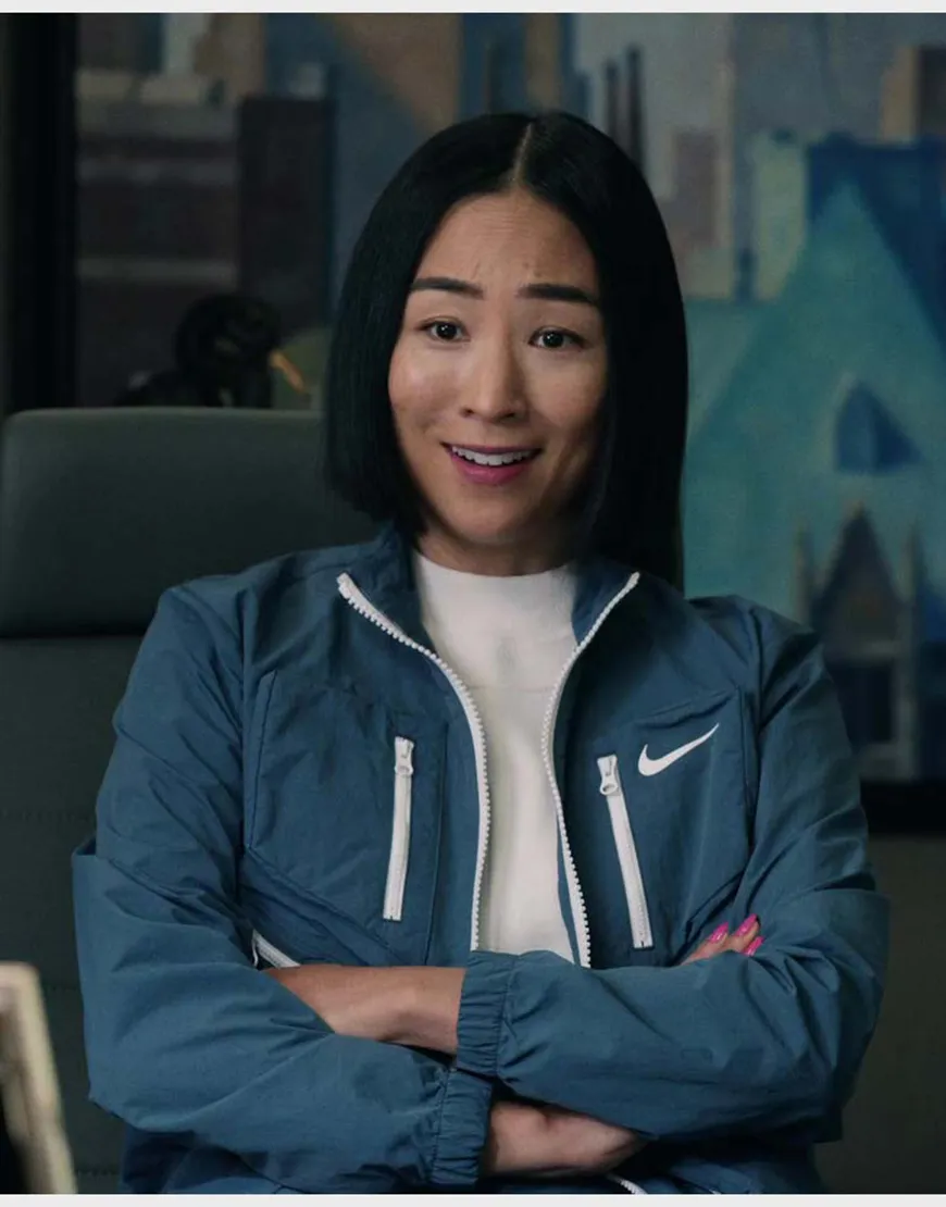 The Morning Show S02 Greta Lee Track Jacket | Stella Bak Track Jacket