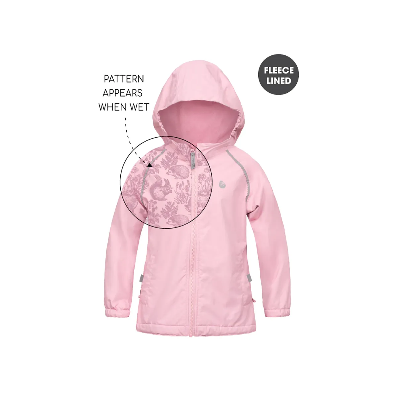 Therm SplashMagic Storm Waterproof Windproof Jacket Ballet Pink