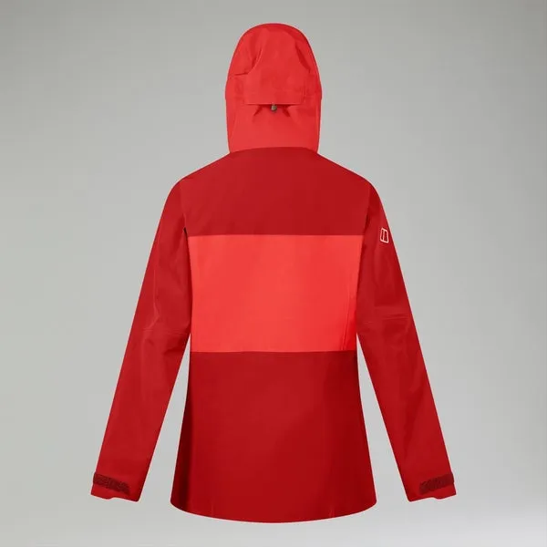 Women's Ridge-Seeker Waterproof Jacket - Red