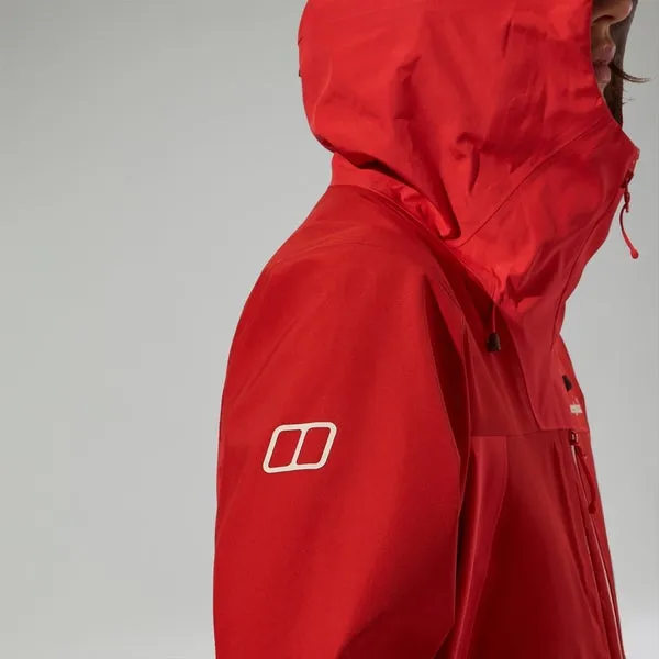 Women's Ridge-Seeker Waterproof Jacket - Red