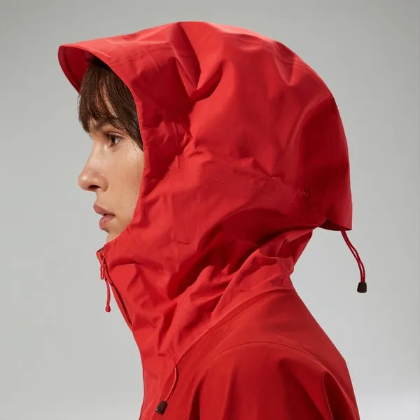 Women's Ridge-Seeker Waterproof Jacket - Red